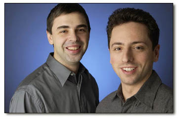 Larry Page + Sergey Brin